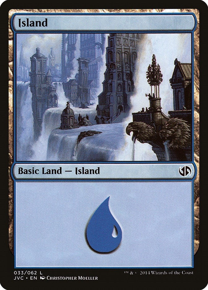 Image for Island (33) (Jace vs. Chandra) (Duel Decks: Anthology) (33) - Magic: The Gathering