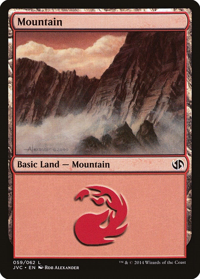 Image for Mountain (059) (JVC) (Duel Decks: Anthology) (59) - Magic: The Gathering
