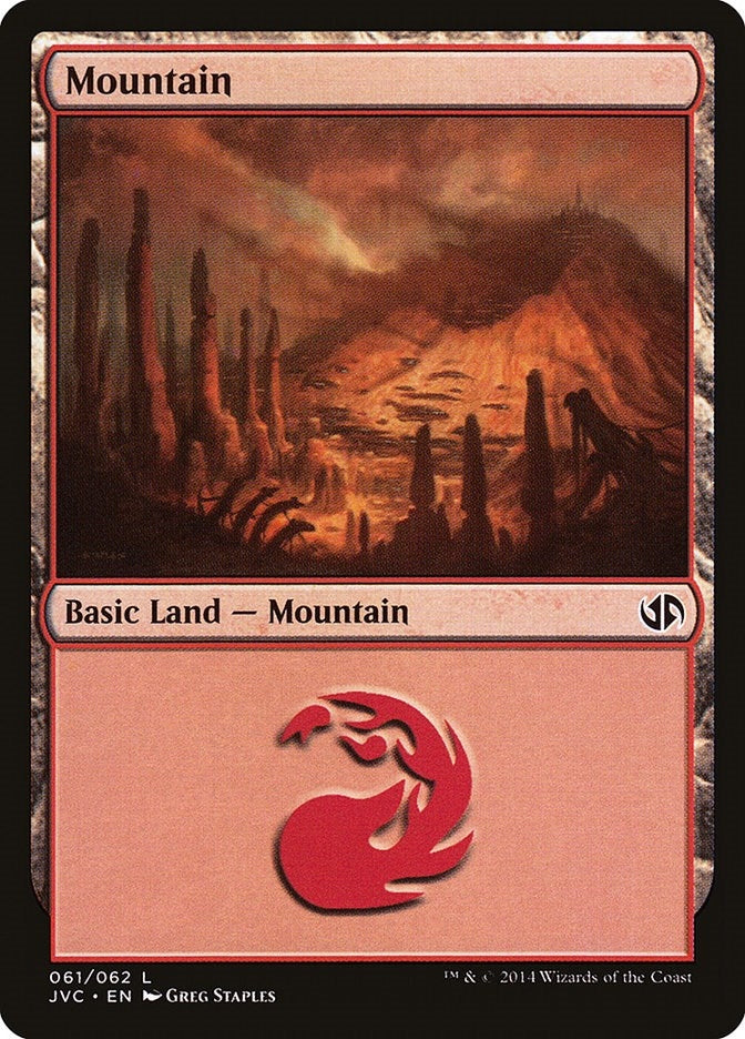Image for Mountain (061) (JVC) (Duel Decks: Anthology) (61) - Magic: The Gathering