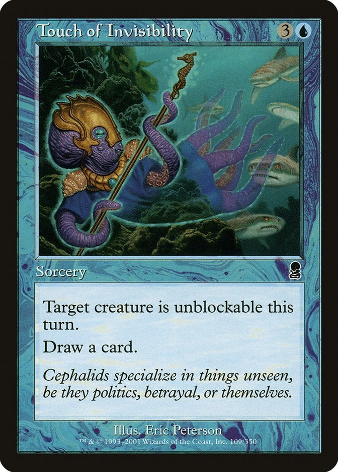Image for Touch of Invisibility (Odyssey) (109) - Magic: The Gathering