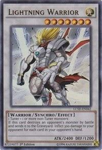 Image for Lightning Warrior (Legendary Collection 5D's) (LC5D-EN042) - YuGiOh