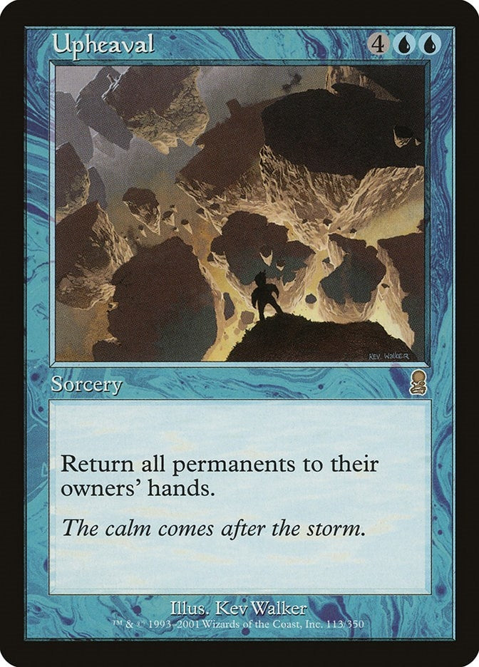 Image for Upheaval (Odyssey) (113) - Magic: The Gathering