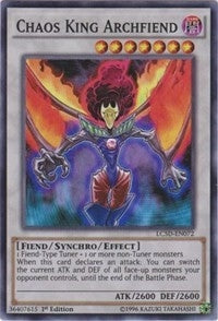 Image for Chaos King Archfiend (Legendary Collection 5D's) (LC5D-EN072) - YuGiOh