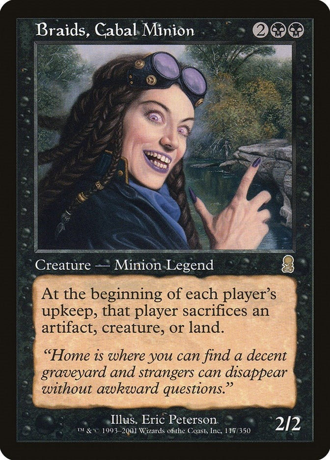 Image for Braids, Cabal Minion (Odyssey) (117) - Magic: The Gathering