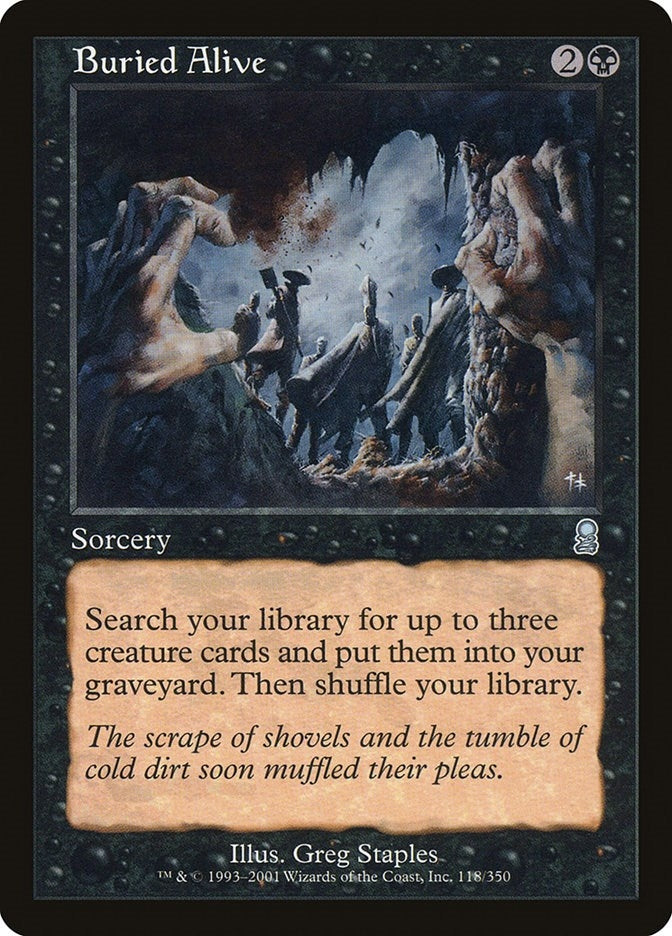 Image for Buried Alive (Odyssey) (118) - Magic: The Gathering