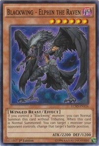 Image for Blackwing - Elphin the Raven (Legendary Collection 5D's) (LC5D-EN116) - YuGiOh