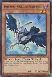 Image for Blackwing - Mistral the Silver Shield (Legendary Collection 5D's) (LC5D-EN117) - YuGiOh