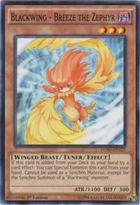 Image for Blackwing - Breeze the Zephyr (Legendary Collection 5D's) (LC5D-EN122) - YuGiOh