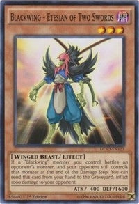 Image for Blackwing - Etesian of Two Swords (Legendary Collection 5D's) (LC5D-EN123) - YuGiOh