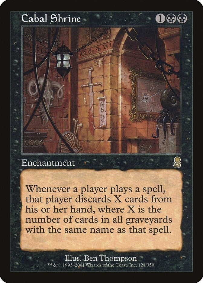 Image for Cabal Shrine (Odyssey) (121) - Magic: The Gathering