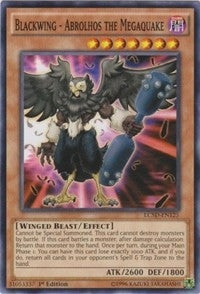 Image for Blackwing - Abrolhos the Megaquake (Legendary Collection 5D's) (LC5D-EN125) - YuGiOh