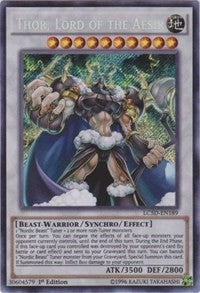 Image for Thor, Lord of the Aesir (Legendary Collection 5D's) (LC5D-EN189) - YuGiOh