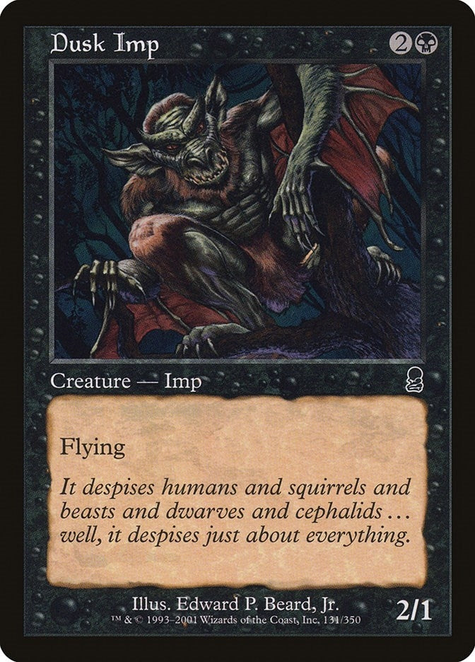 Image for Dusk Imp (Odyssey) (131) - Magic: The Gathering