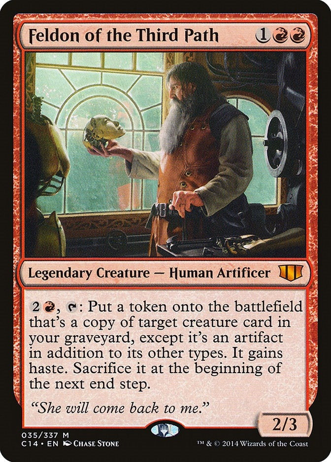 Image for Feldon of the Third Path (Commander 2014) (35) - Magic: The Gathering