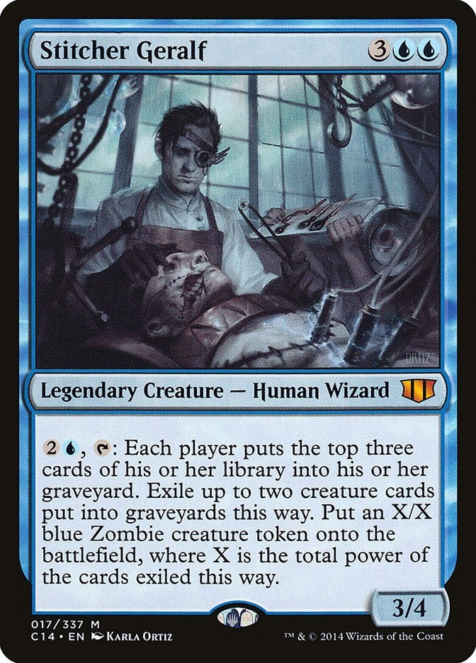 Image for Stitcher Geralf (Commander 2014) (17) - Magic: The Gathering