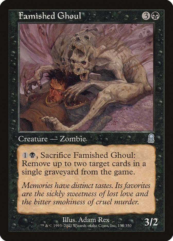 Image for Famished Ghoul (Odyssey) (135) - Magic: The Gathering