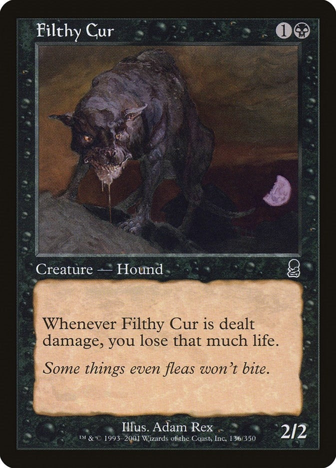 Image for Filthy Cur (Odyssey) (136) - Magic: The Gathering