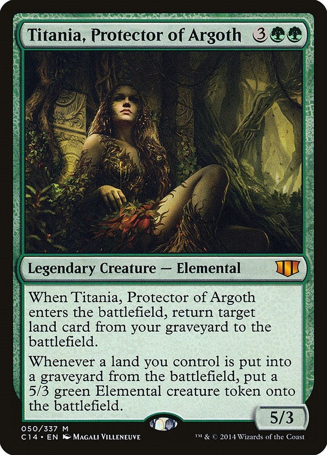 Image for Titania, Protector of Argoth (Commander 2014) (50) - Magic: The Gathering