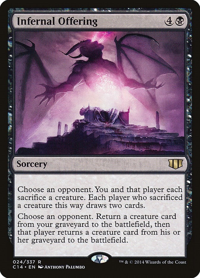 Image for Infernal Offering (Commander 2014) (24) - Magic: The Gathering