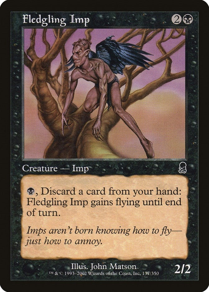 Image for Fledgling Imp (Odyssey) (137) - Magic: The Gathering