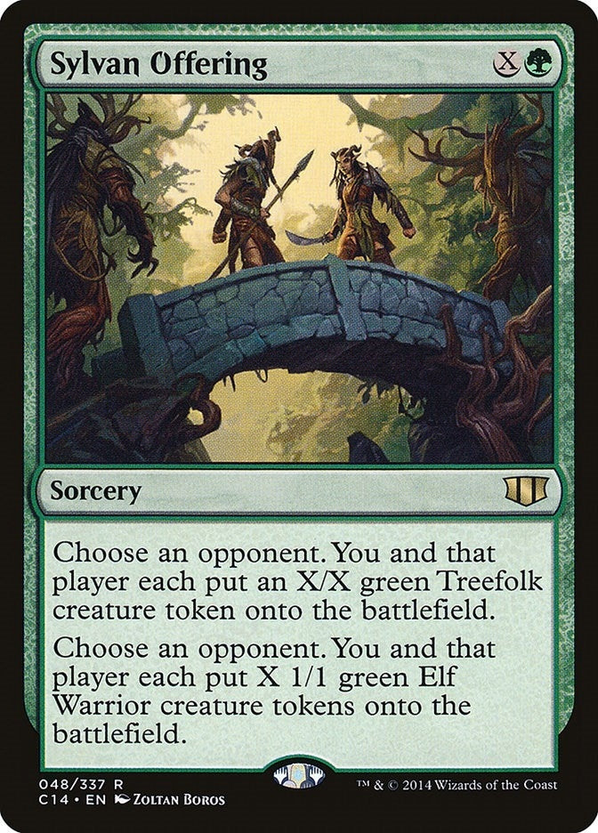 Image for Sylvan Offering (Commander 2014) (48) - Magic: The Gathering