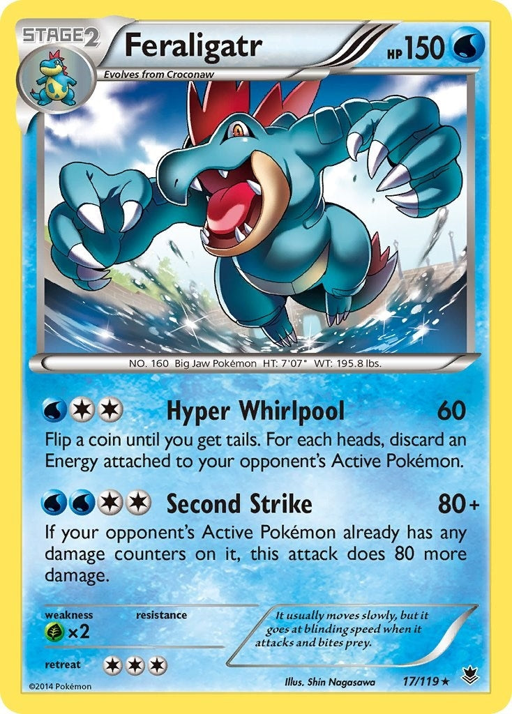 Image for Feraligatr (XY - Phantom Forces) (17/119) - Pokemon