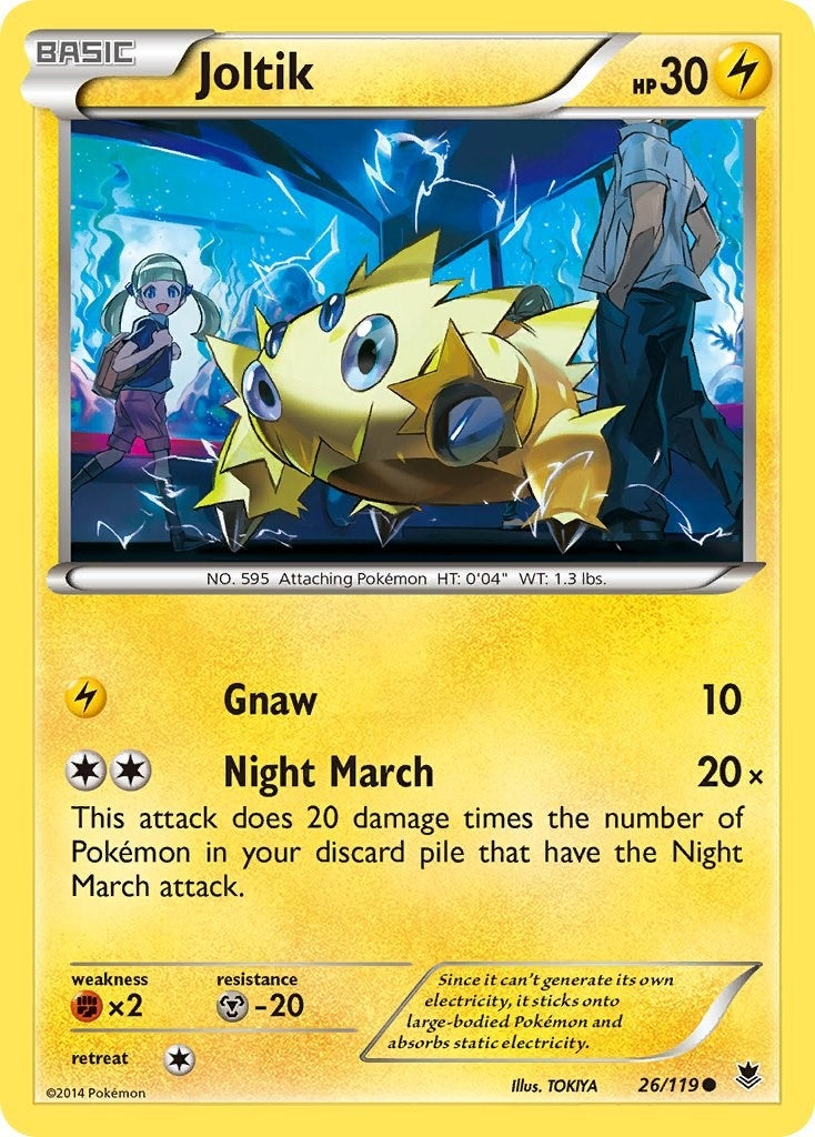 Image for Joltik (XY - Phantom Forces) (26/119) - Pokemon