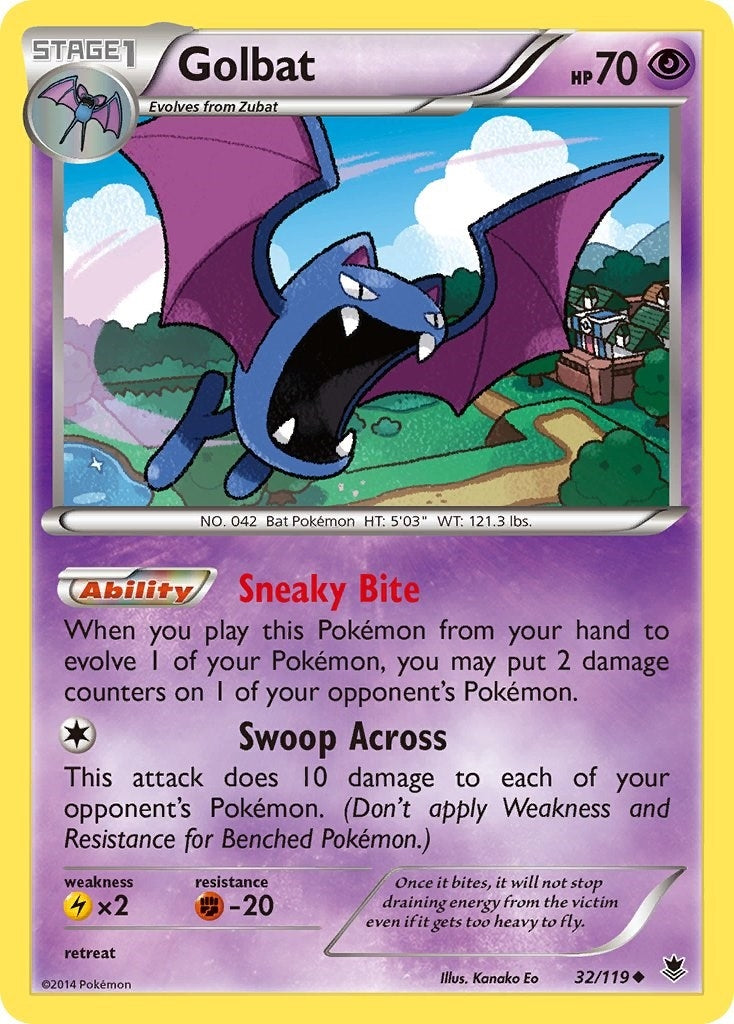 Image for Golbat (XY - Phantom Forces) (32/119) - Pokemon
