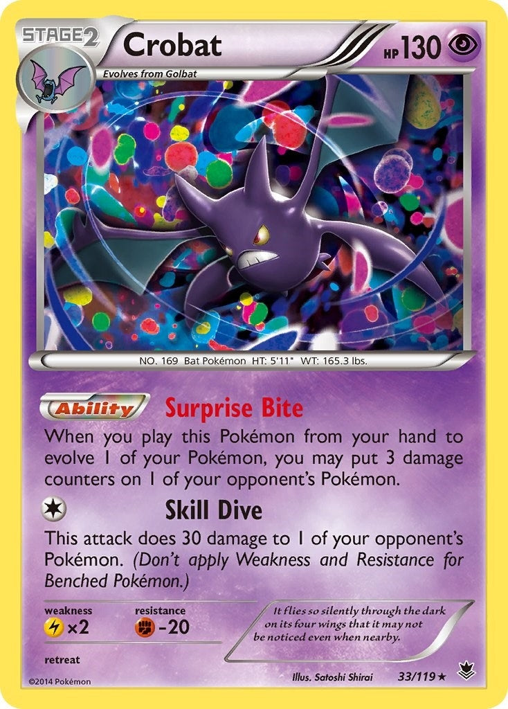 Image for Crobat (XY - Phantom Forces) (33/119) - Pokemon