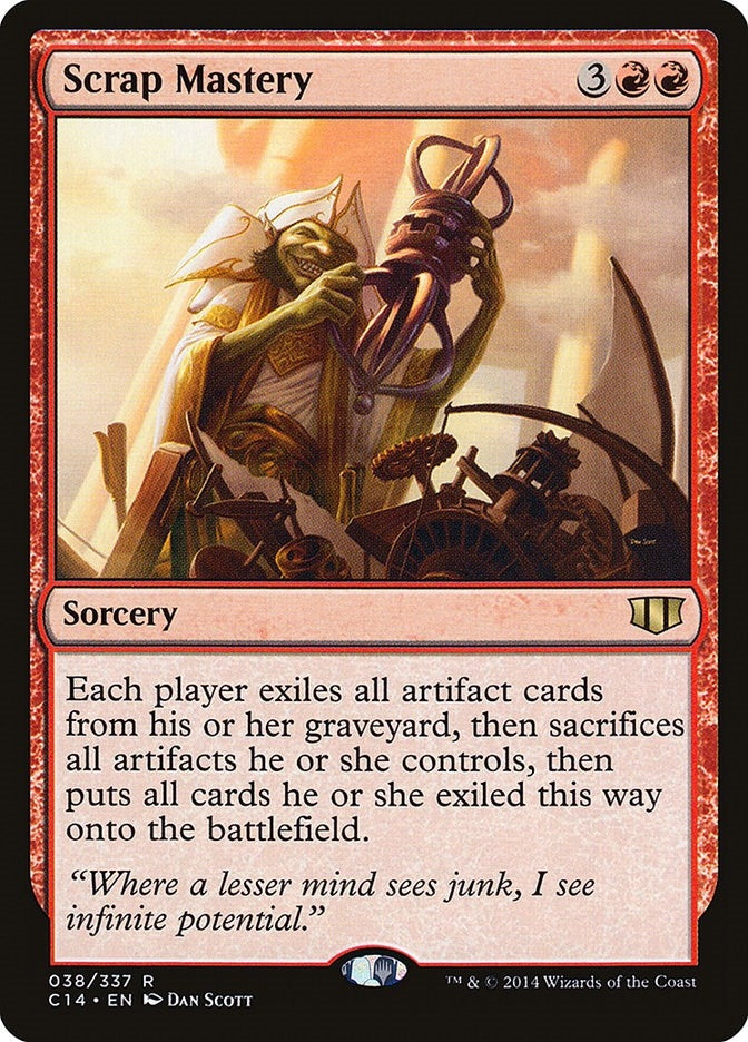 Image for Scrap Mastery (Commander 2014) (38) - Magic: The Gathering
