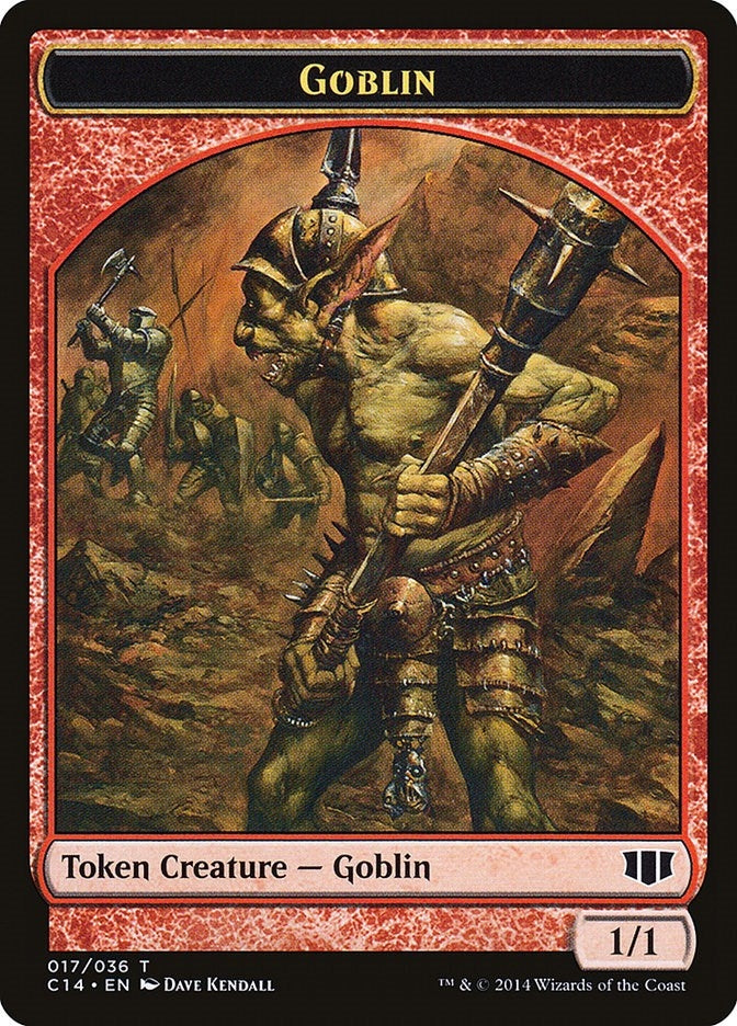 Image for Goblin // Goat Double-Sided Token (Commander 2014) (17 // 3) - Magic: The Gathering