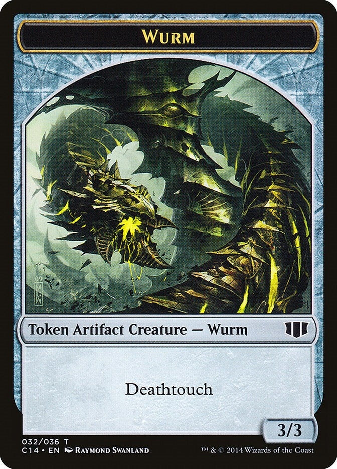 Image for Wurm (032) // Goat Double-sided Token (Commander 2014) (32 // 3) - Magic: The Gathering