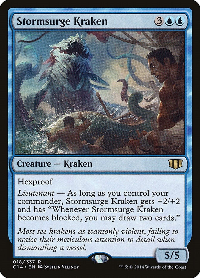 Image for Stormsurge Kraken (Commander 2014) (18) - Magic: The Gathering
