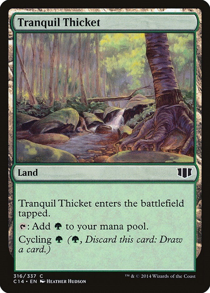 Image for Tranquil Thicket (Commander 2014) (316) - Magic: The Gathering