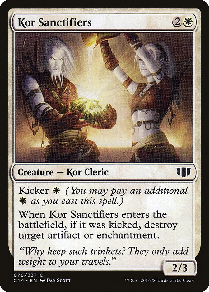 Image for Kor Sanctifiers (Commander 2014) (76) - Magic: The Gathering