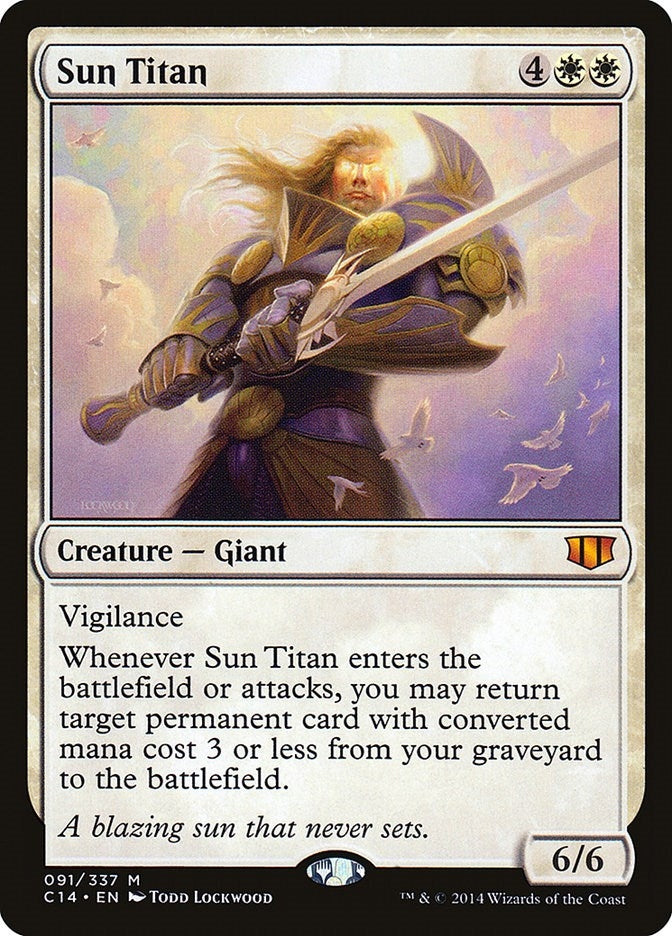 Image for Sun Titan (Commander 2014) (91) - Magic: The Gathering