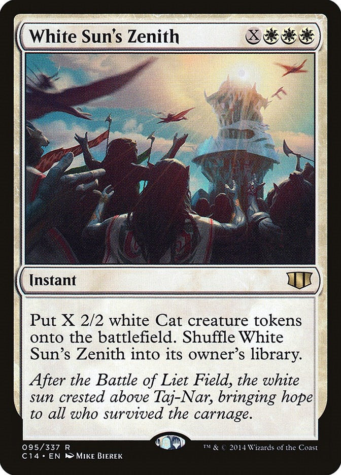Image for White Sun's Zenith (Commander 2014) (95) - Magic: The Gathering