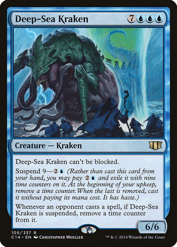 Image for Deep-Sea Kraken (Commander 2014) (105) - Magic: The Gathering