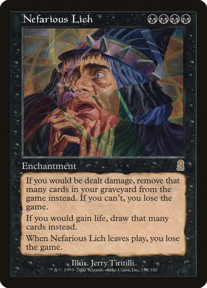 Image for Nefarious Lich (Odyssey) (153) - Magic: The Gathering