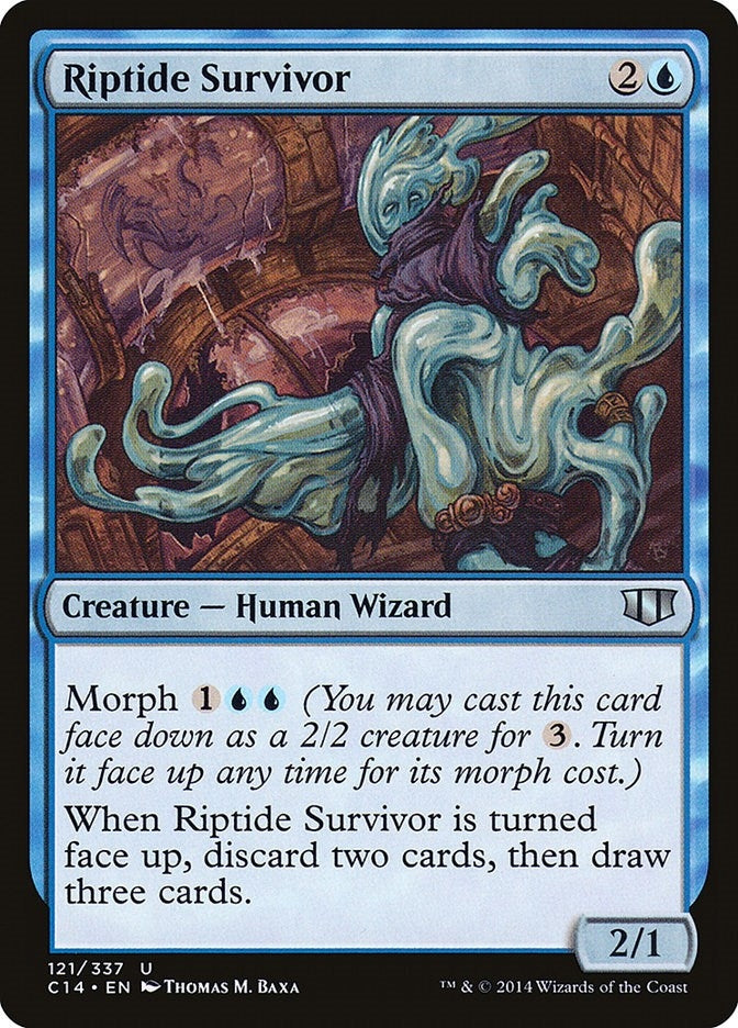 Image for Riptide Survivor (Commander 2014) (121) - Magic: The Gathering