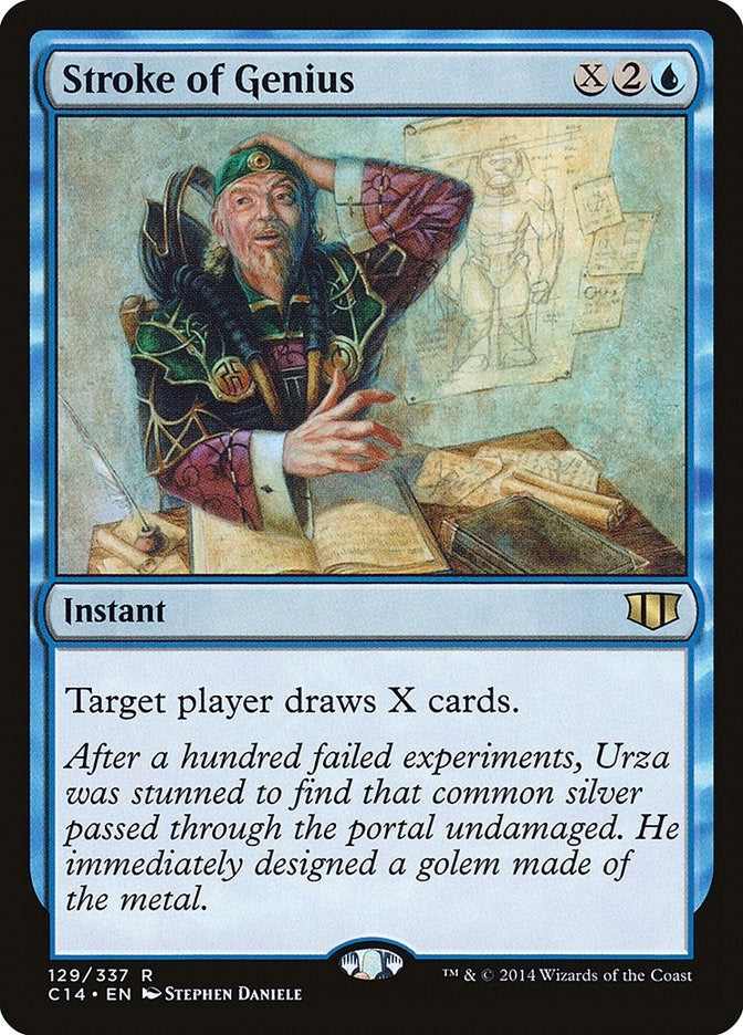 Image for Stroke of Genius (Commander 2014) (129) - Magic: The Gathering