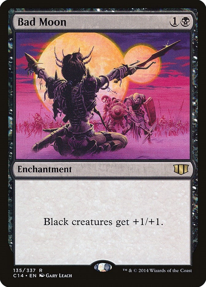 Image for Bad Moon (Commander 2014) (135) - Magic: The Gathering