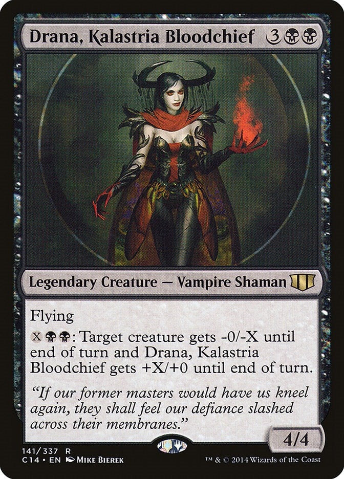Image for Drana, Kalastria Bloodchief (Commander 2014) (141) - Magic: The Gathering