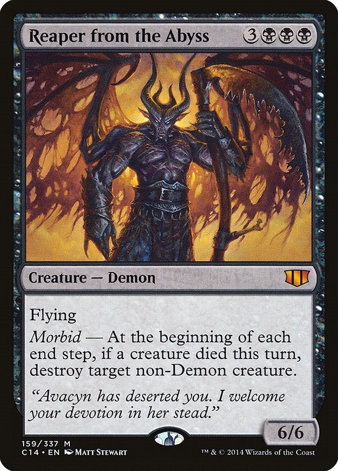 Image for Reaper from the Abyss (Commander 2014) (159) - Magic: The Gathering
