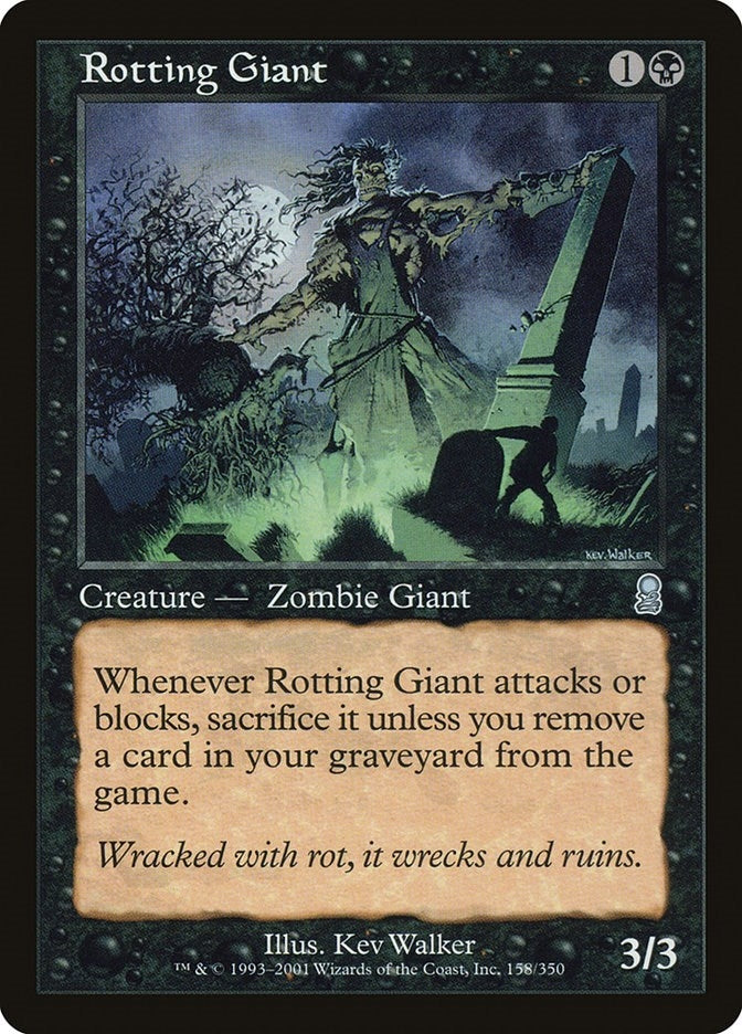 Image for Rotting Giant (Odyssey) (158) - Magic: The Gathering