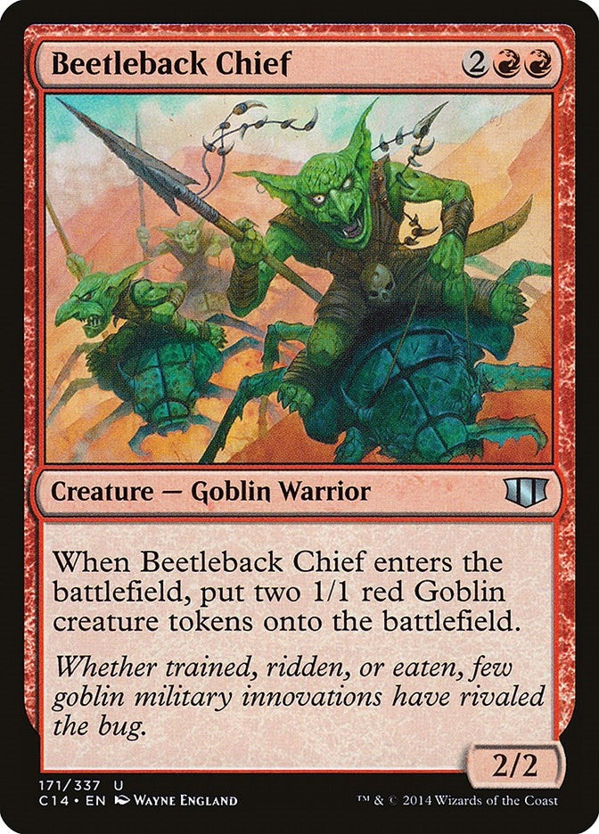 Image for Beetleback Chief (Commander 2014) (171) - Magic: The Gathering