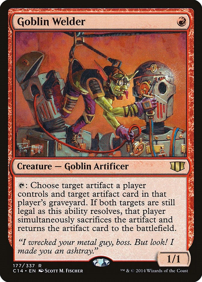 Image for Goblin Welder (Commander 2014) (177) - Magic: The Gathering