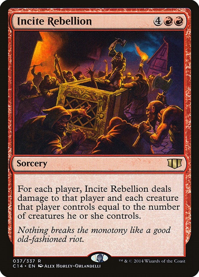 Image for Incite Rebellion (Commander 2014) (37) - Magic: The Gathering