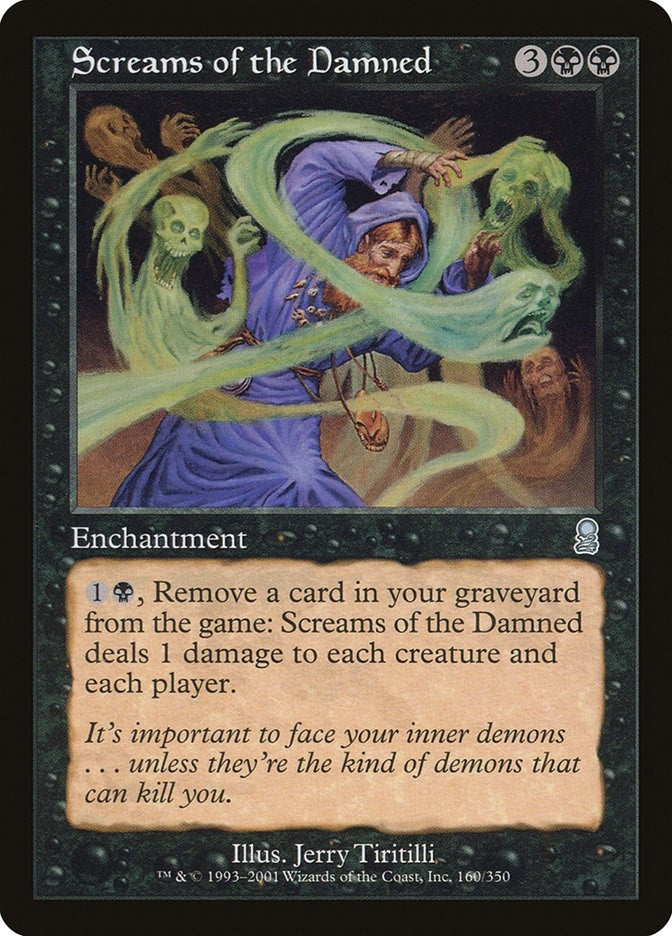 Image for Screams of the Damned (Odyssey) (160) - Magic: The Gathering