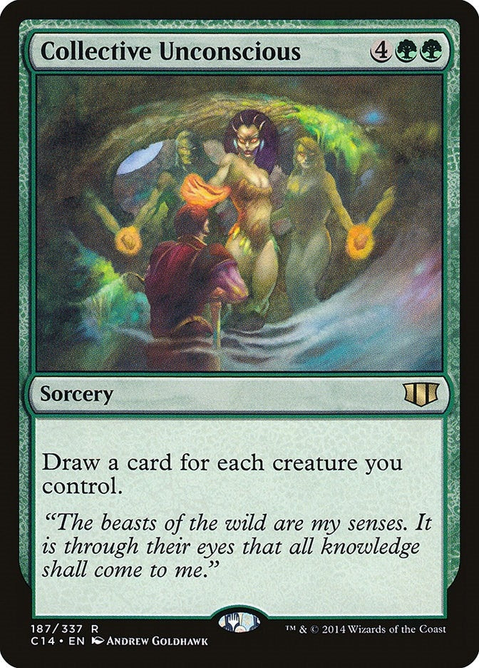Image for Collective Unconscious (Commander 2014) (187) - Magic: The Gathering